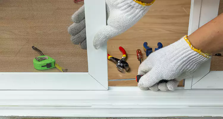 Sliding Glass Door Off Rails Repair in Pine Hills, FL