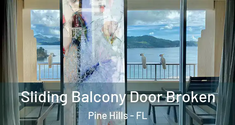  Sliding Balcony Door Broken Pine Hills - FL