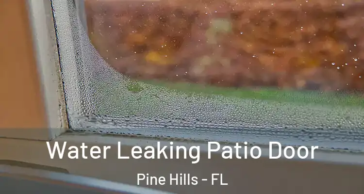  Water Leaking Patio Door Pine Hills - FL